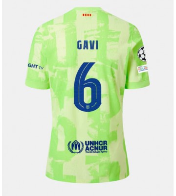 Barcelona Paez Gavi #6 Replica Third Stadium Shirt 2024-25 Short Sleeve